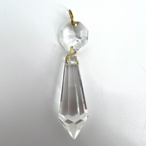 Vintage Authentic Czech Crystal Prism + Octagon Chandelier Replacement